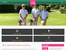 Tablet Screenshot of golfchalon.com
